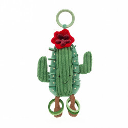 Jouet d'éveil en forme de cactus Jellycat-detail