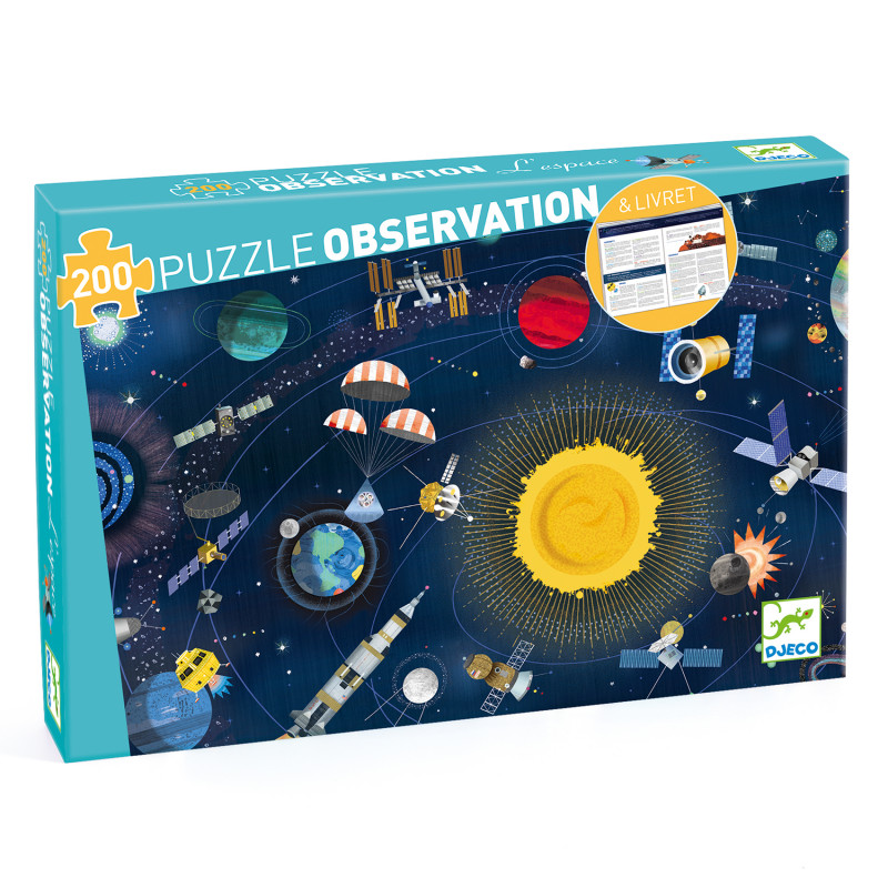 Puzzle et jeu observation pour enfant djeco