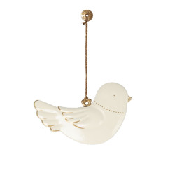Ornement oiseau, en métal, pour décorer votre sapin | Maileg-detail