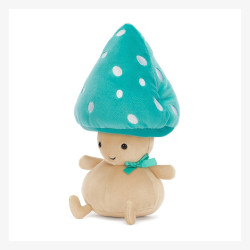 Peluche champignon avec chapeau bleu - Jellycat-detail