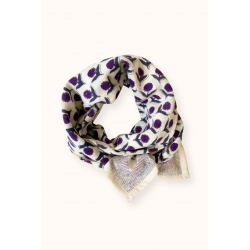 grand foulard latika lotus orage de la marque Apaches Collections-detail