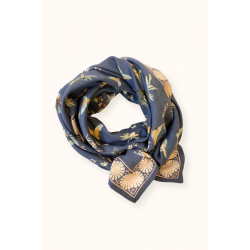 grand foulard latika cerisier orage de la marque Apaches Collections-detail