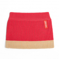 snood framboise taille 1-5 ans de la marque hello hossy-detail