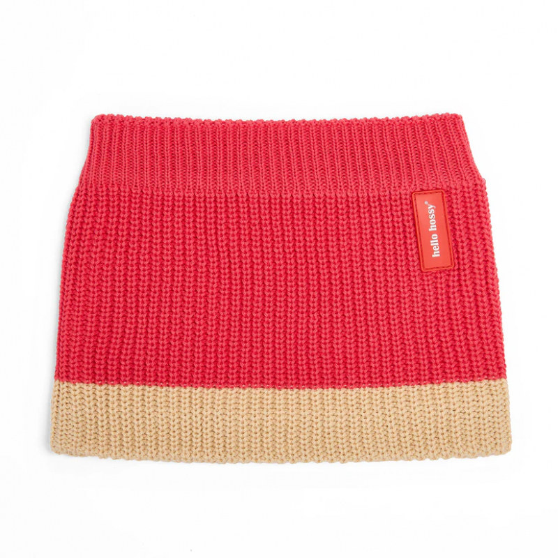 snood framboise taille 1-5 ans de la marque hello hossy