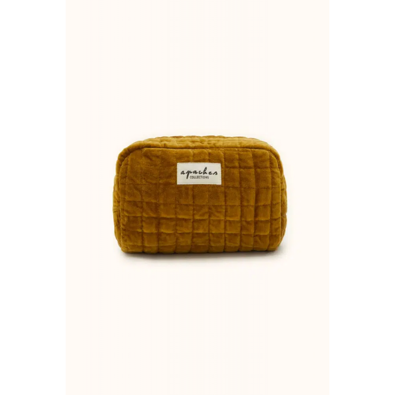 petite trousse gaya velours tapenade de la marque apaches collections